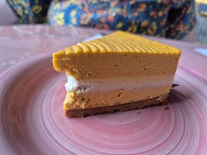 Mango cheesecake at La Gula By The Hungry Tapir in Kuala Lumpur