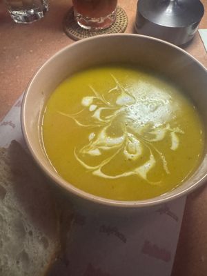 Pumpkin soup  at La Gula By The Hungry Tapir in Kuala Lumpur