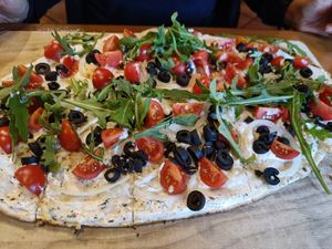 Vegan at Flammkuchenhütte in Mehlingen