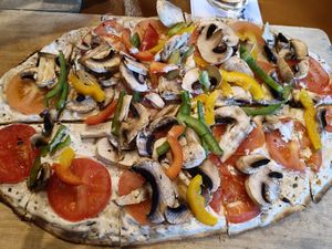 Vegan at Flammkuchenhütte in Mehlingen