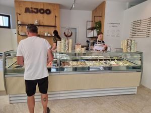 Interior/counter at AiJOO Eismanufaktur  in Naturno