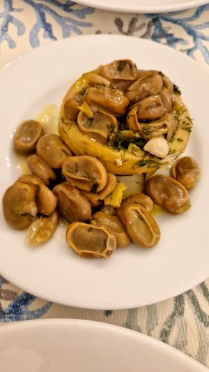 Artichoke with cava beans! at İmren Lokantası in Izmir