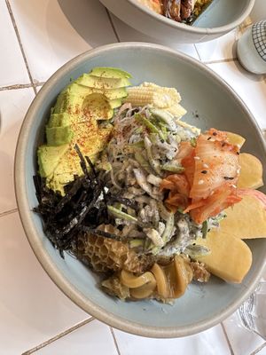 Raw Korean noodles  at Wanaka in Hong Kong Island