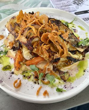 Gerösteter Kohl  at RIWA Bar & Restaurant in Fuessen