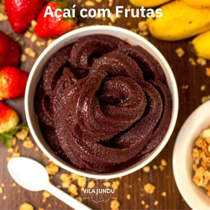 Acai vegano sem corante e sem conservante 🌱   at Vila Jundu in Guaruja