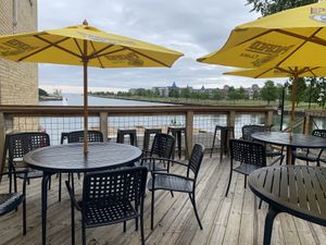 Quaint little spot on Lake Michigan   at Anna's On The Lake in Kenosha