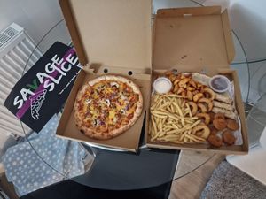  at Savage Slice in Dumbarton