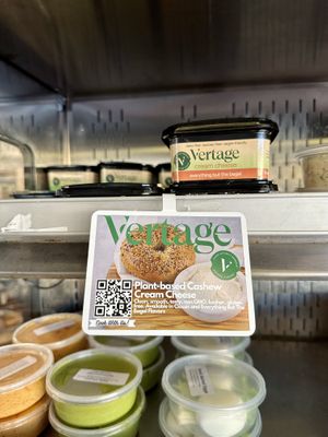 “Vertage” Cream Cheese  at Manhattan Bread & Bagel in Manhattan Beach