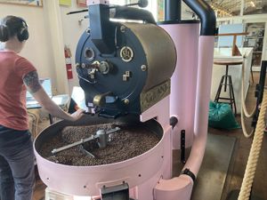 Beans  at Farmers Union Coffee Roasters in Eugene