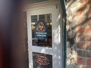 Front  at Farmers Union Coffee Roasters in Eugene