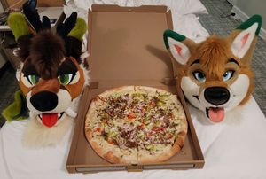 Vegan Philly Cheesesteak Pizza! at Ian's Pizza - Downtown in Milwaukee