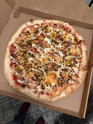 Vegan Taco Pizzaa  at Ian's Pizza - Downtown in Milwaukee