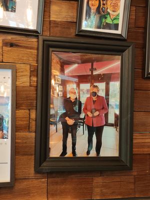 Merkel at TERAS Döner Kebab in Berlin