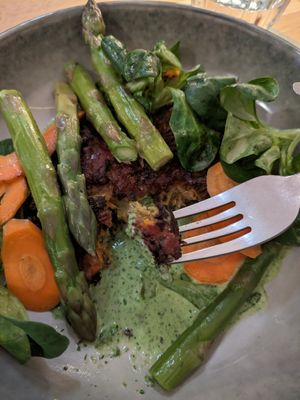 I don't remember the dish bit it was yum at RUUF in Schaan