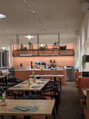 The restaurant at RUUF in Schaan