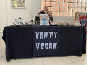 Vendor  at Waterloo Vegan Market in Cleveland
