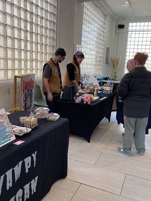 Vendor  at Waterloo Vegan Market in Cleveland
