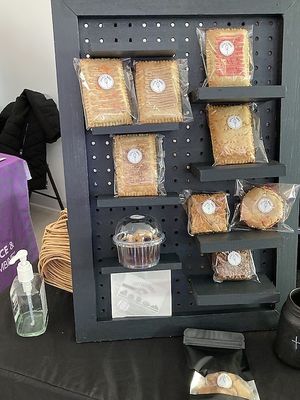 Vegan pop tarts  at Waterloo Vegan Market in Cleveland