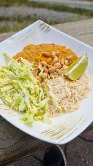 Rotes Linsen Dal at Ellmaualm in Hinterglemm