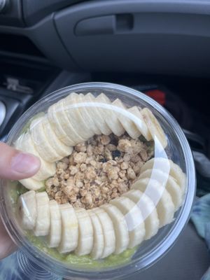 Ocean Ave bowl  at Playa Bowls in Bloomfield Township