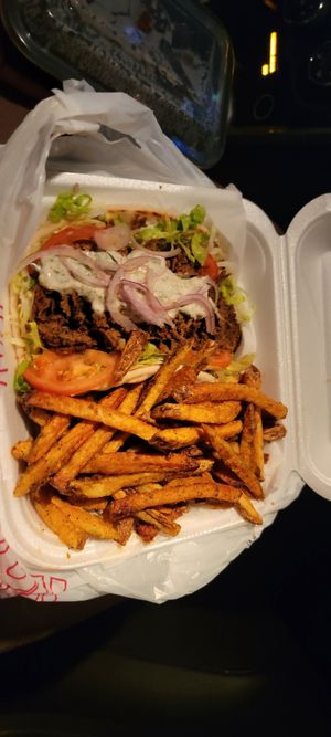 Vegan Gyro at Glo Jean's Kitchen in Homewood