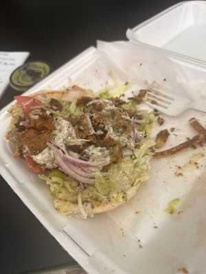 Almost forgot to take a pic!!!!  at Glo Jean's Kitchen in Homewood