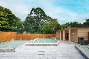 Outside public Bath in Okyo-no-Yu at The Vanish in Fukuoka