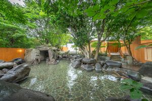 Sekka no Yu rock bath at The Vanish in Fukuoka