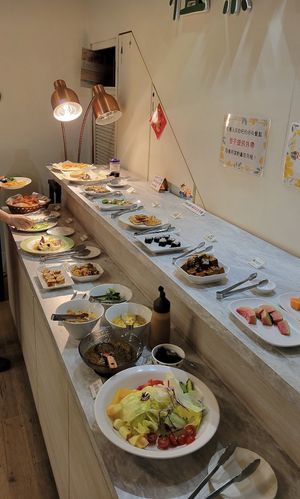 all you can eat  at Plant Vegetable Light Vegetarian Cuisine Without Borders - 植素拾光素食無國界料理- in Taichung