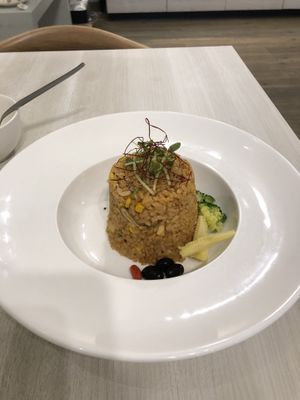 main dish fried rice  at Plant Vegetable Light Vegetarian Cuisine Without Borders - 植素拾光素食無國界料理- in Taichung