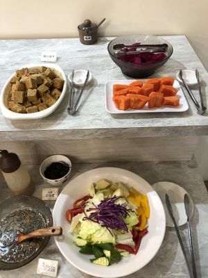 salad  at Plant Vegetable Light Vegetarian Cuisine Without Borders - 植素拾光素食無國界料理- in Taichung