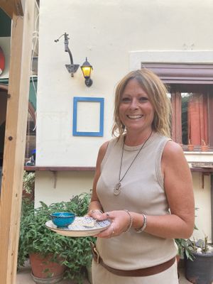 Annie, the chef  at Annie's Vegan Food and Bar - Pop-up in Rhodes