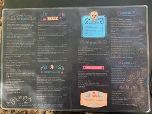 Latest menu at Sweet Bones Bakery Cafe in Scullin