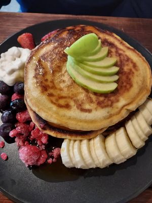 Pancakes at Sweet Bones Bakery Cafe in Scullin