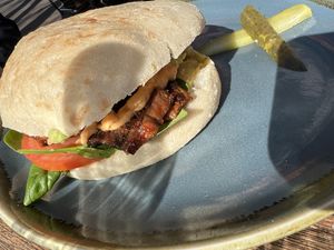 Spicy Jack burger  at Sweet Bones Bakery Cafe in Scullin