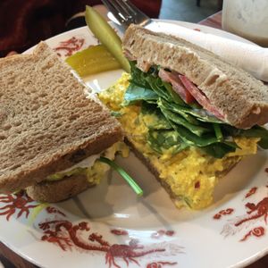 sandwich at Sweet Bones Bakery Cafe in Scullin
