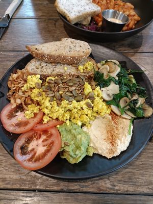 Big breakfast at Scullin Sweet Bones in Scullin