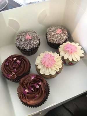 Cupcakes at Sweet Bones Bakery Cafe in Scullin