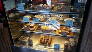 Ah sugar do do do do do do ah honey honey at Sweet Bones Bakery Cafe in Scullin