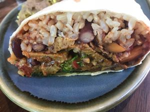 Nina burrito  at Sweet Bones Bakery Cafe in Scullin
