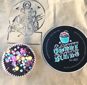 Peanut butter cup at Sweet Bones Bakery Cafe in Scullin