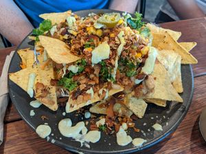 Nacho mountain $19.50 at Sweet Bones Bakery Cafe in Scullin