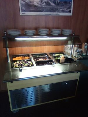 Salad buffet at Restaurant Sunkosi in Helsinki
