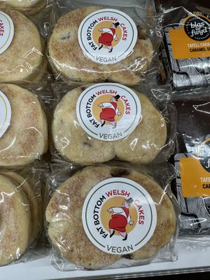 Vegan welshcakes   at Forage  in Cowbridge