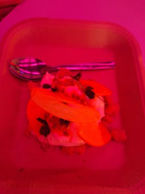 Persimmon and Coconut at Duro De Matar in Lisbon