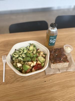 Great Healthy dinner. I made my own salad bowl was amazing  at sweetgreen in Cranston