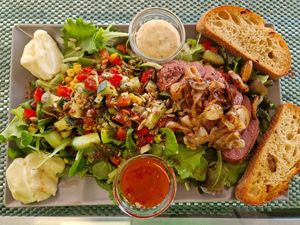 Perle Salat at Veggie Perle in Busum