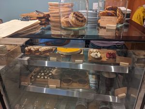 Selection of pastries at Meraki. at Meraki in Grenoble