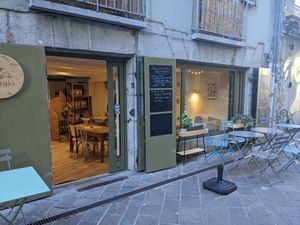 Outside of Meraki. at Meraki in Grenoble