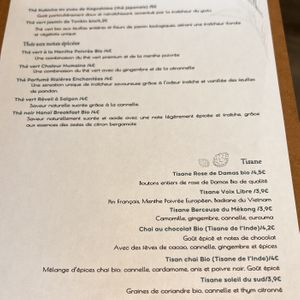 Menu 7  at Meraki in Grenoble